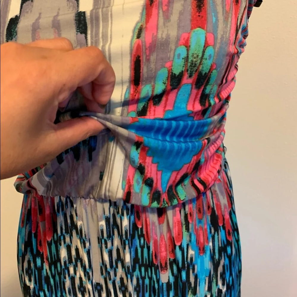 (SOLD) Strapless Maxi Dress - Picture 3 of 6